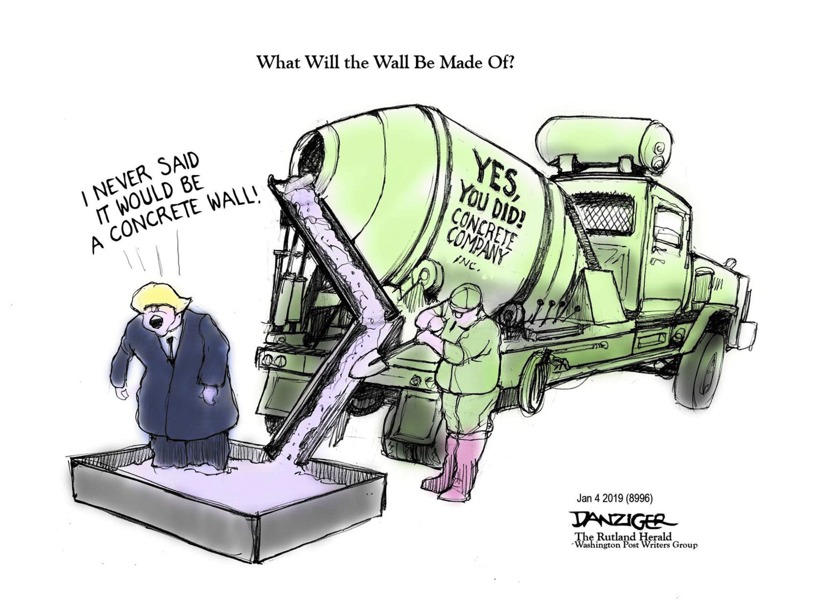 Jeff Danziger cartoon